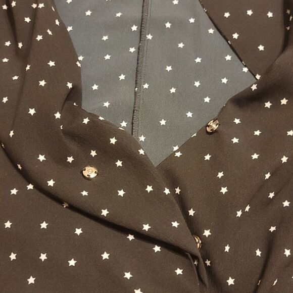 ASOS blue and white star jumpsuit US 12 - Picture 11 of 11